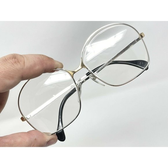 Bausch & Lomb Eyeglasses Vogue D'Or by  1/20 10K GF White Gold  516 656 []14 135 - Picture 8 of 12